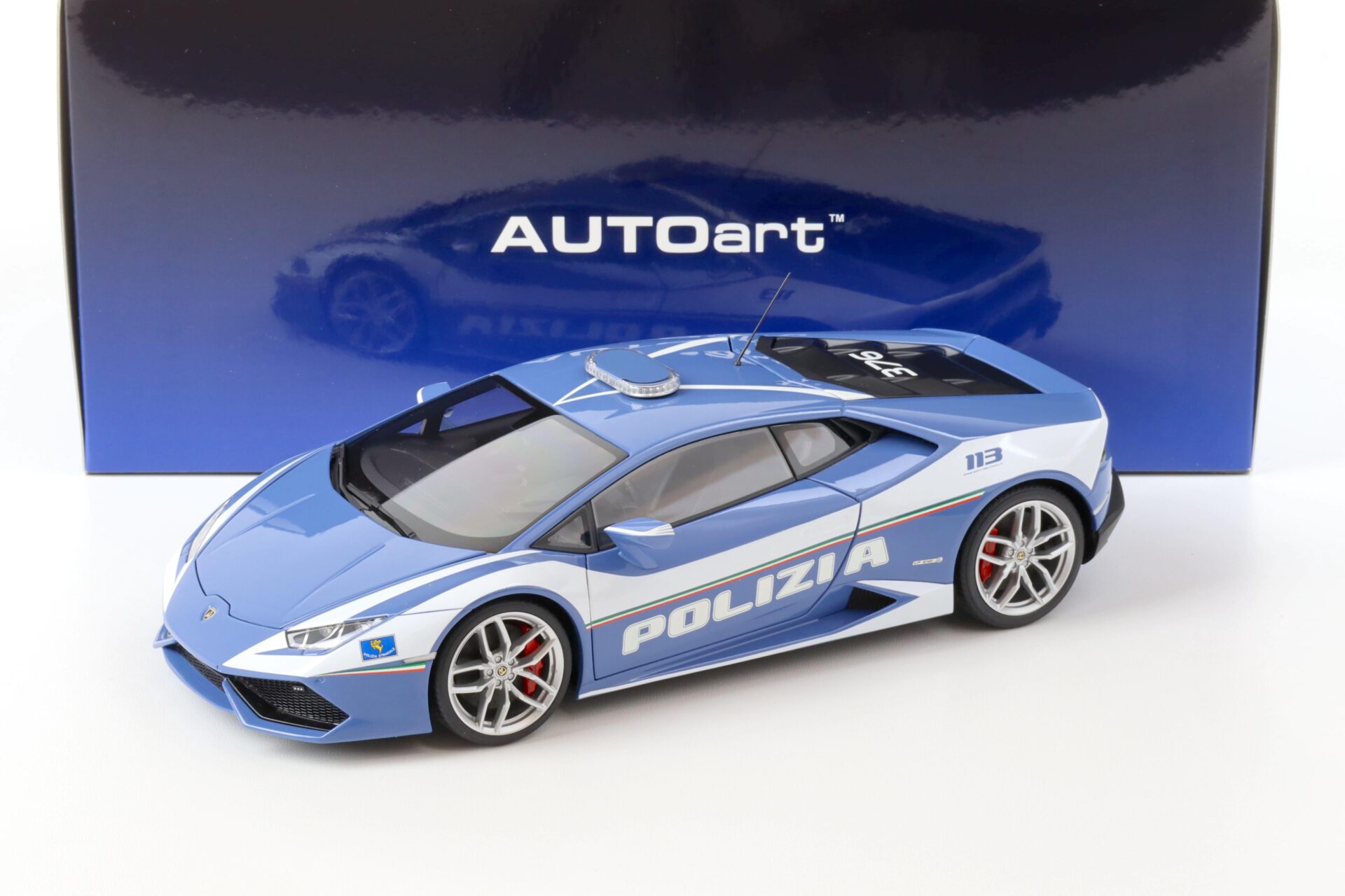 ID 64205 orig.jpg 1:18 AUTOart Lamborghini Huracan LP610-4 Police Car "POLIZIA"