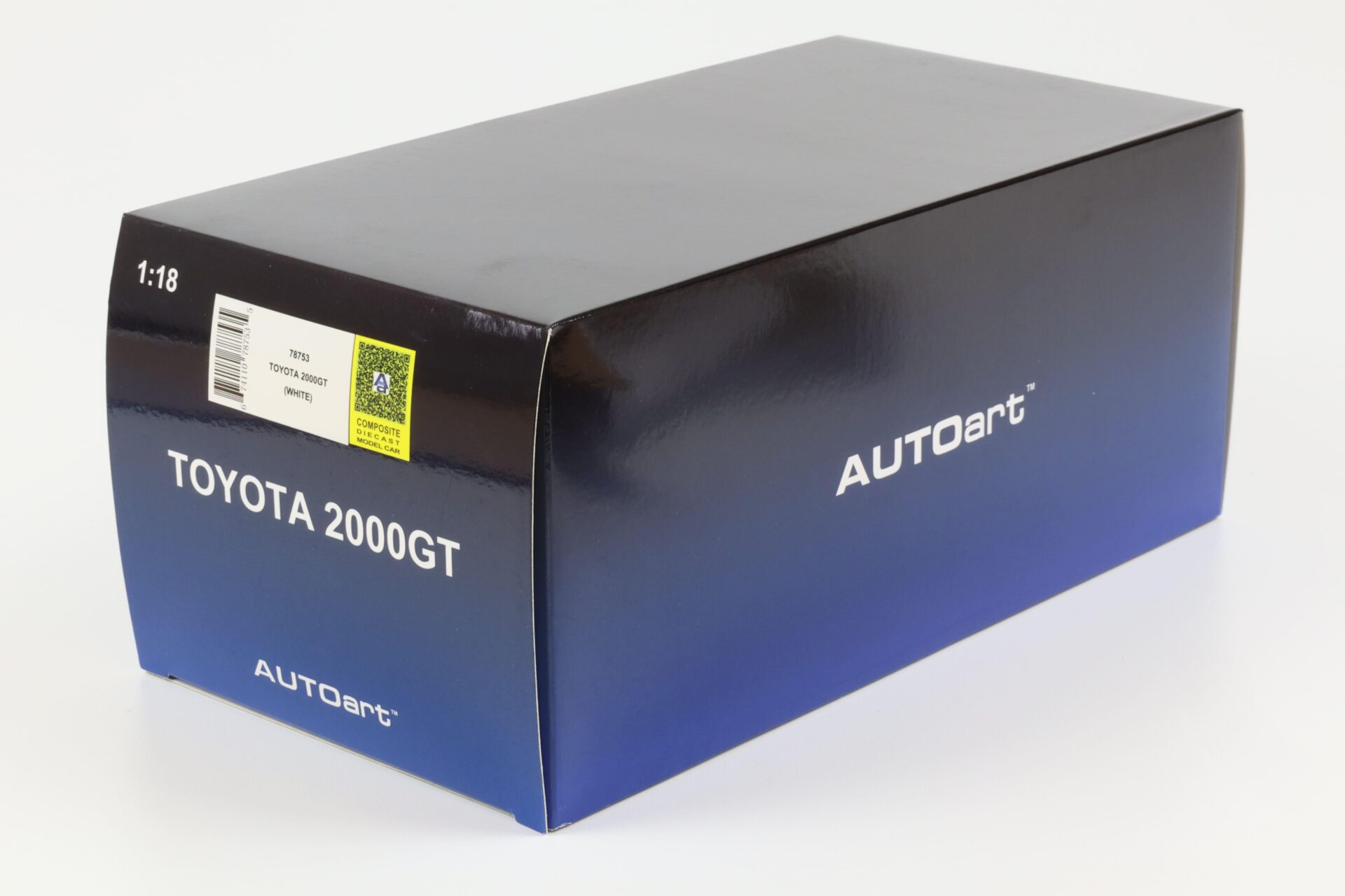 1:18 AUTOart 1965 Toyota 2000GT Coupe white 78753