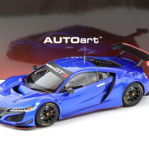 1:18 AUTOart Honda NSX GT3 Hyper blue/ Custom color 2018