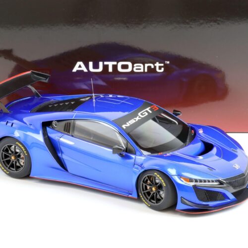 1:18 AUTOart Honda NSX GT3 Hyper blue/ Custom color 2018