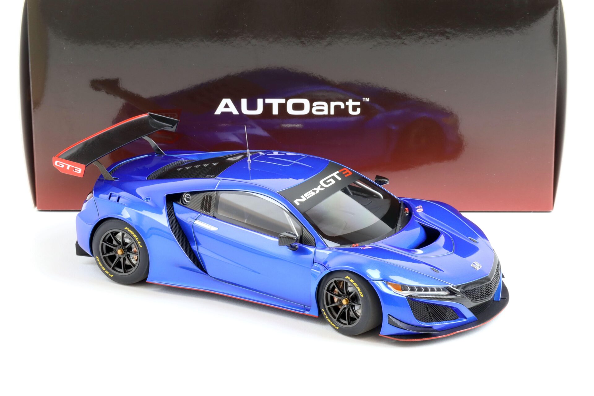 1:18 AUTOart Honda NSX GT3 Hyper blue/ Custom color 2018