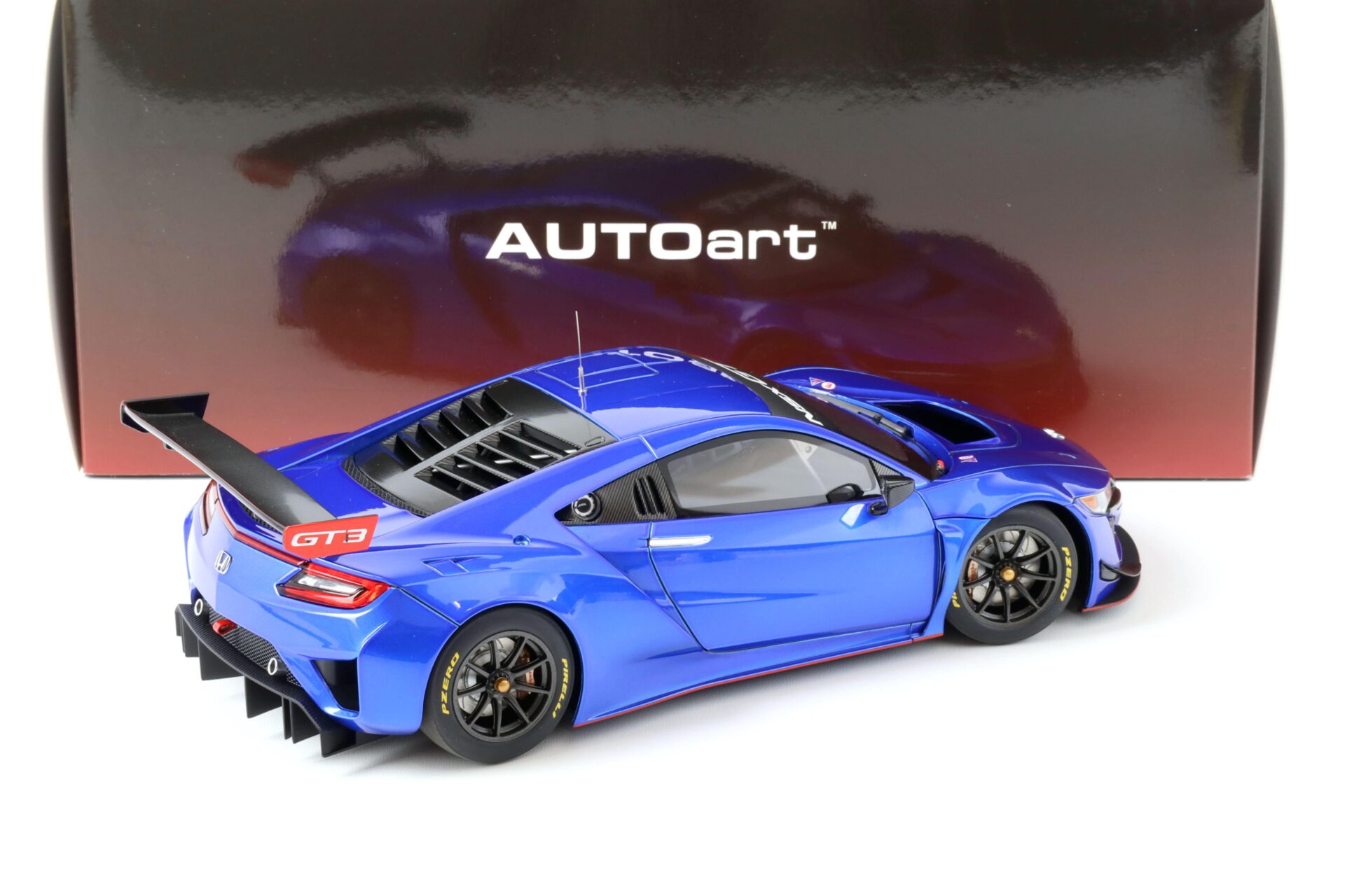 1:18 AUTOart Honda NSX GT3 Hyper blue/ Custom color 2018