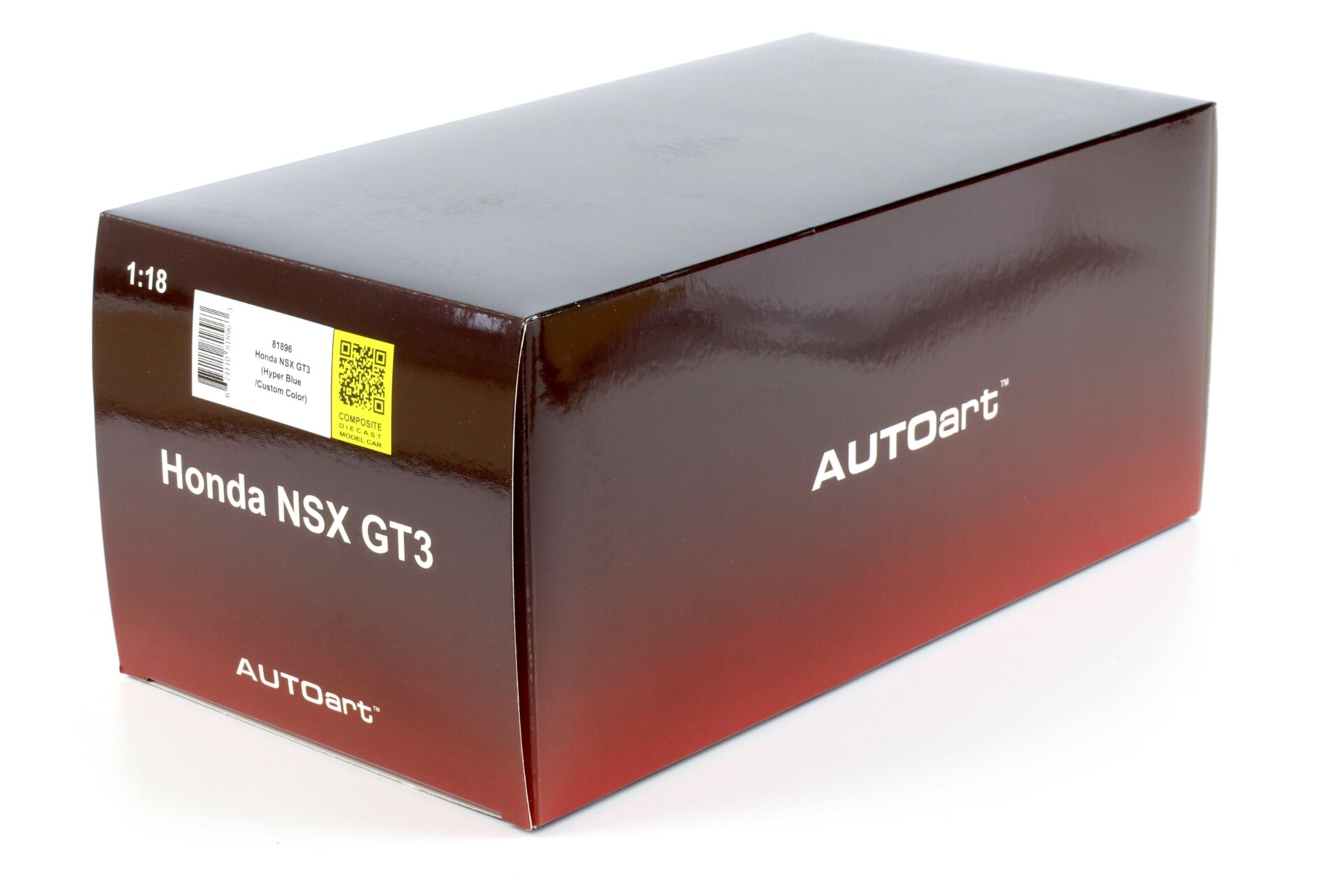 1:18 AUTOart Honda NSX GT3 Hyper blue/ Custom color 2018