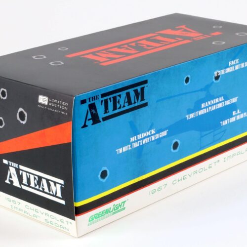 1:18 Greenlight 1967 Chevrolet Impala Sedan "The A-Team" blue