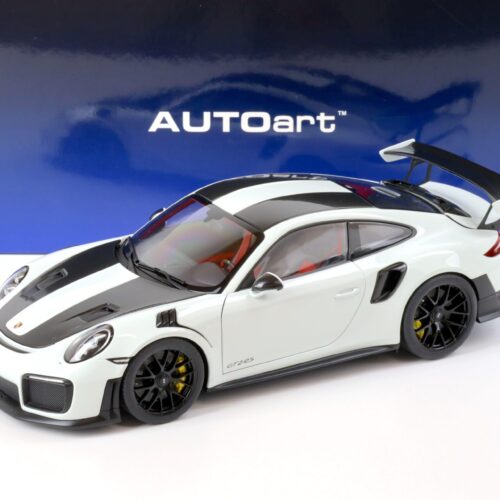 1:18 AUTOart Porsche 911 (991.2) GT2 RS 2017 Weissach Package white/ Magnesium alloy wheels