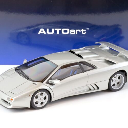 1:18 AUTOart Lamborghini Diablo SE30 JOTA 1995 titanio/ silver metallic