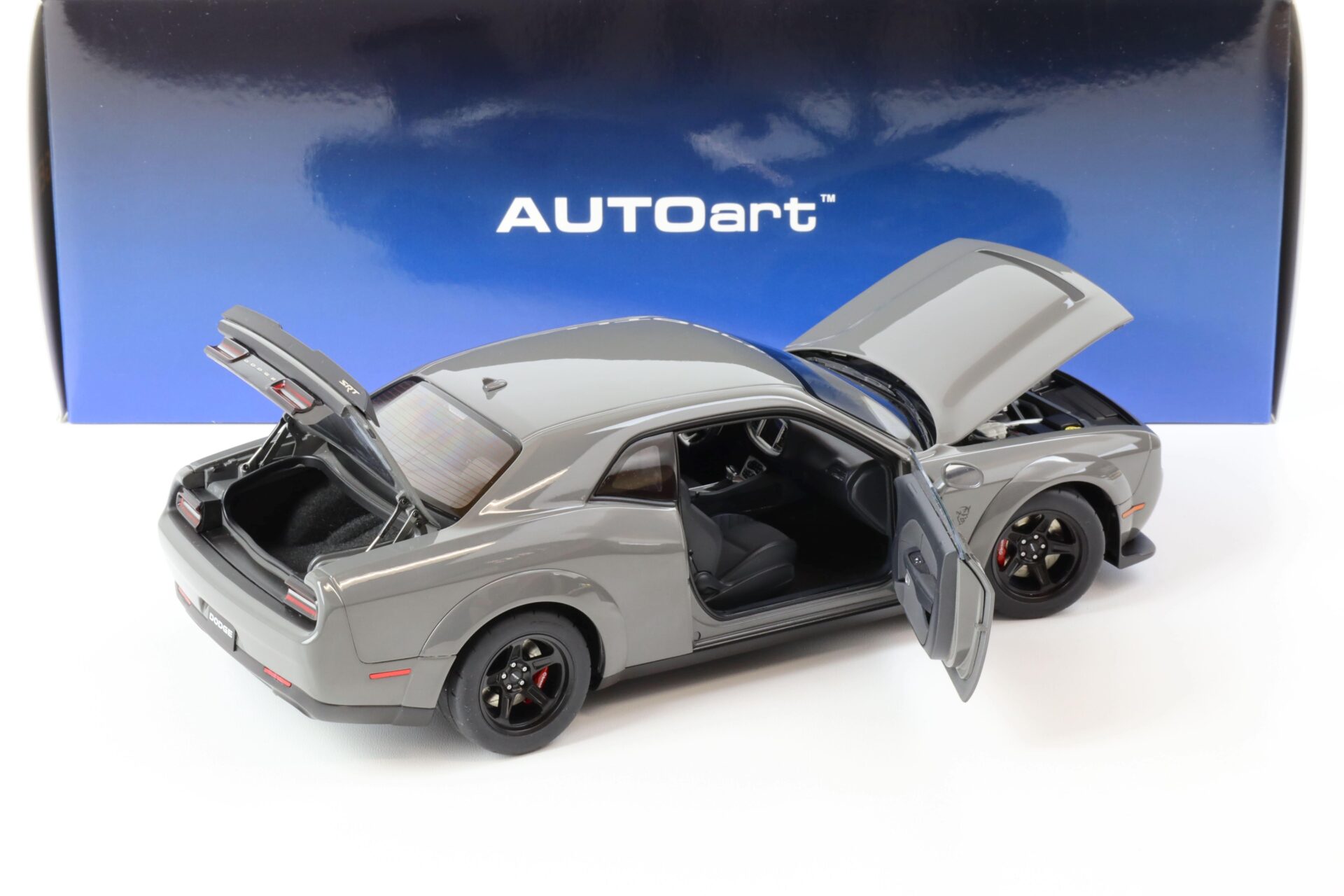 1:18 AUTOart Dodge Challenger SRT DEMON 2018 Destroyer grey