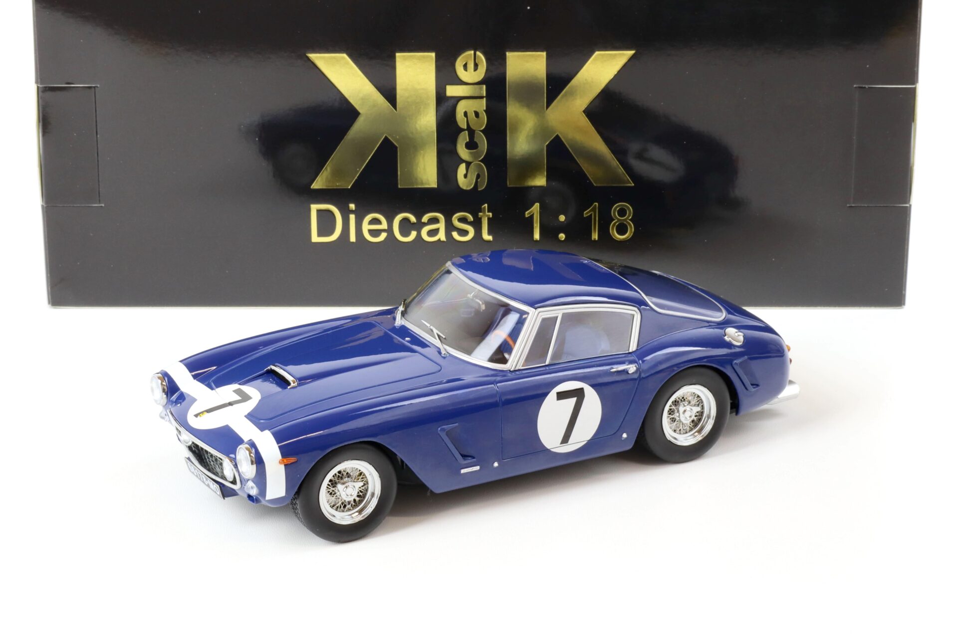 ID 65063 orig 1.jpg 1:18 KK-Scale Ferrari 250 SWB Competizione #7 Goodwood 1961 blue