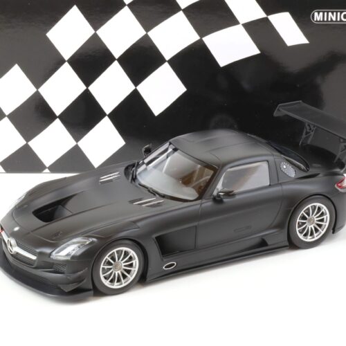 1:18 Minichamps Mercedes SLS AMG GT3 Street 2011 matt black