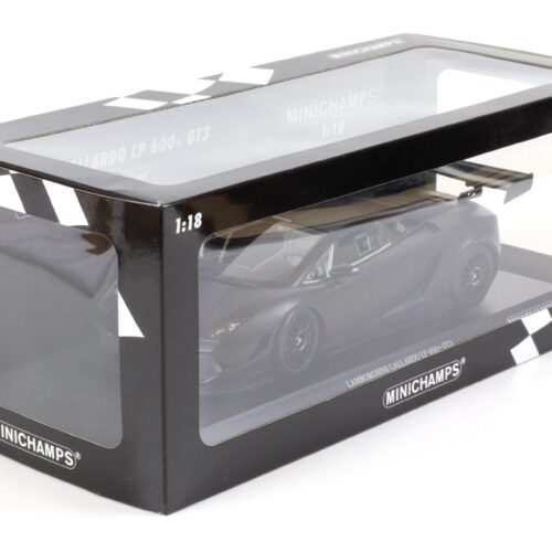 1:18 Minichamps Lamborghini Gallardo LP600+ GT3 matt black 2011