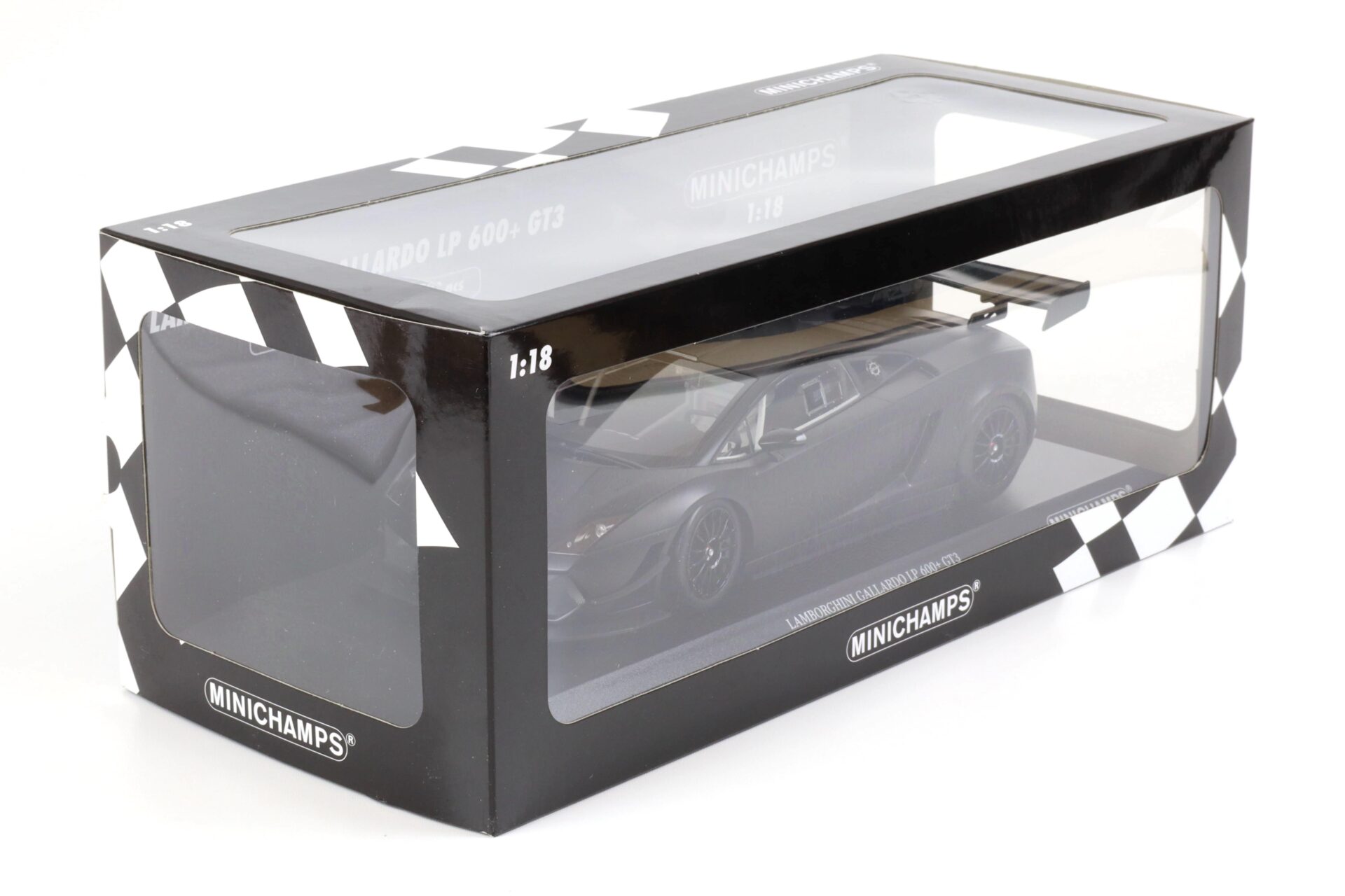 1:18 Minichamps Lamborghini Gallardo LP600+ GT3 matt black 2011
