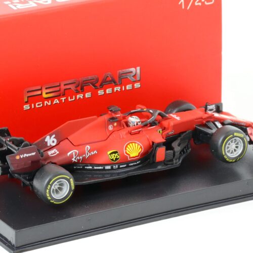 1:43 Bburago Racing F1 Ferrari SF21 Charles Leclerc #16 red 2021