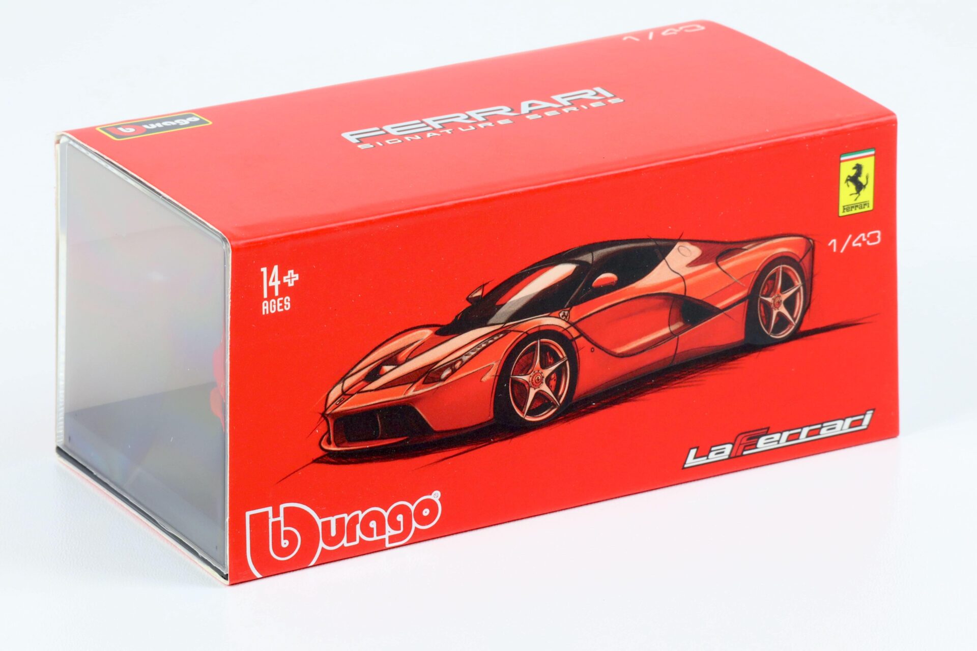 1:43 Bburago Signature Ferrari LaFerrari 2013 red