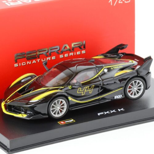1:43 Bburago Signature Ferrari FXX-K #44 black/ yellow