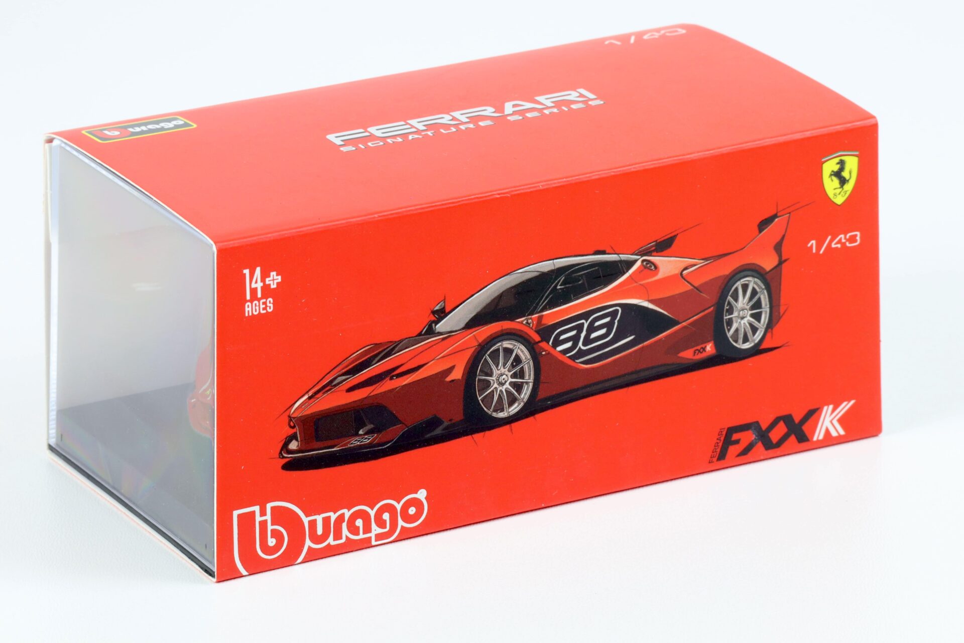 1:43 Bburago Signature Ferrari FXX-K #88 red/ black