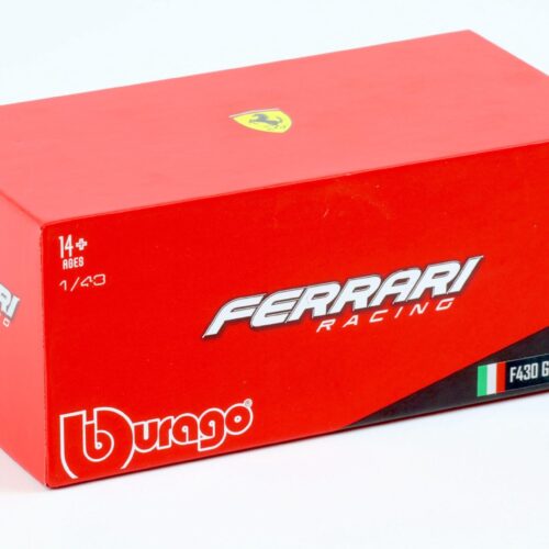 1:43 Bburago Ferrari F430 GTC 24h Le Mans 2008 F.Babini #97