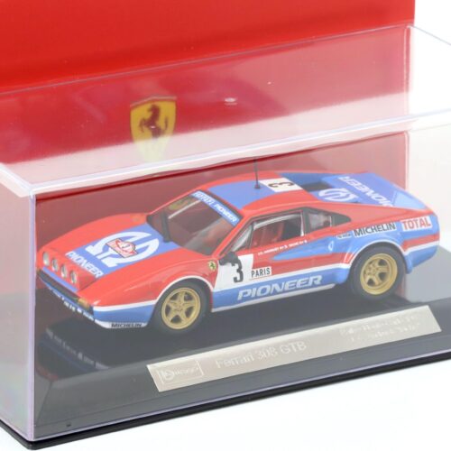 1:43 Bburago Ferrari 308 GTB Rallye Monte Carlo 1982 J.C.Andruet #3