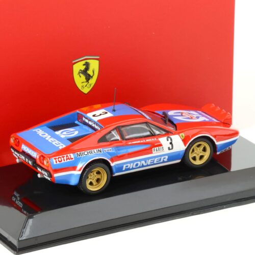 1:43 Bburago Ferrari 308 GTB Rallye Monte Carlo 1982 J.C.Andruet #3