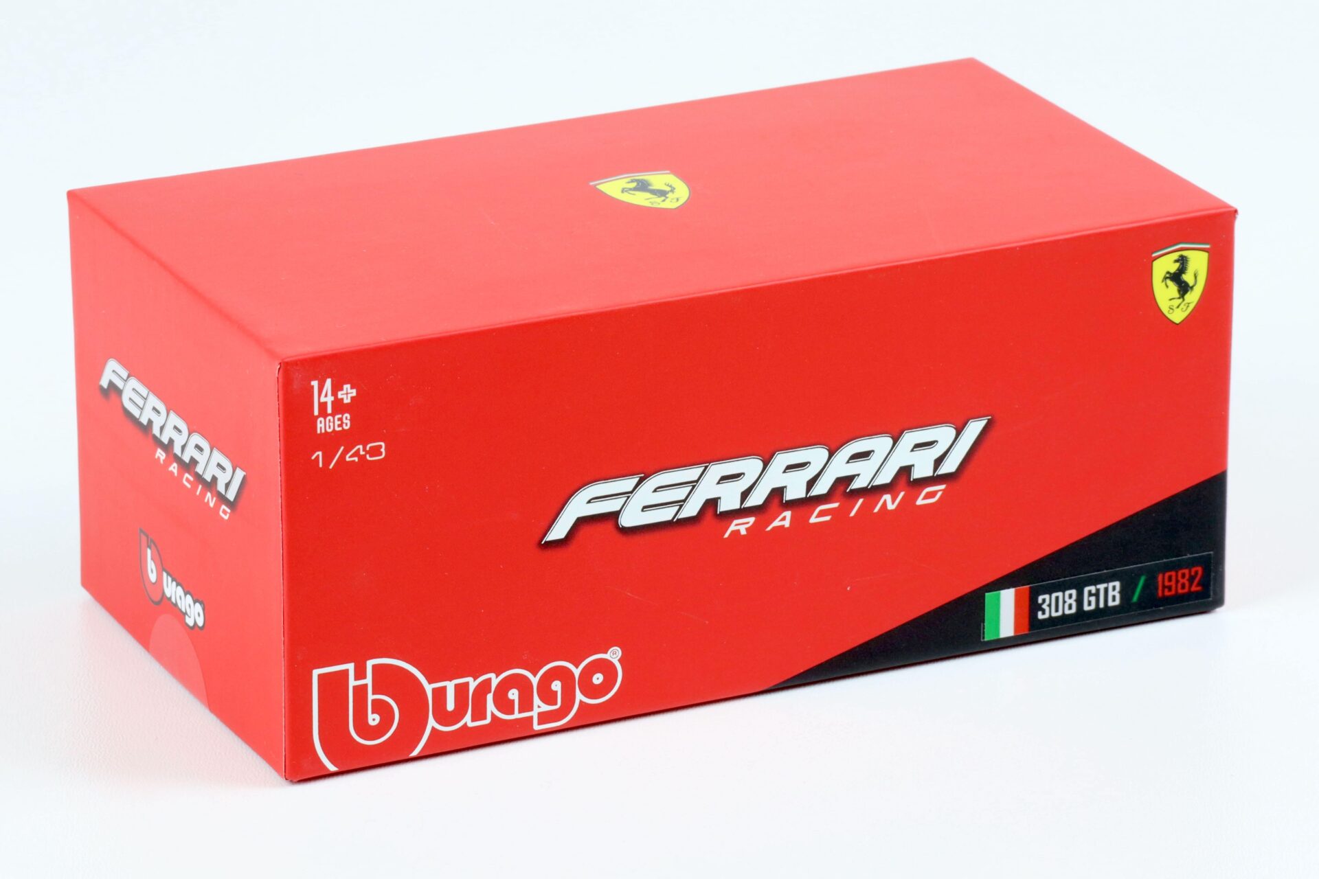 1:43 Bburago Ferrari 308 GTB Rallye Monte Carlo 1982 J.C.Andruet #3