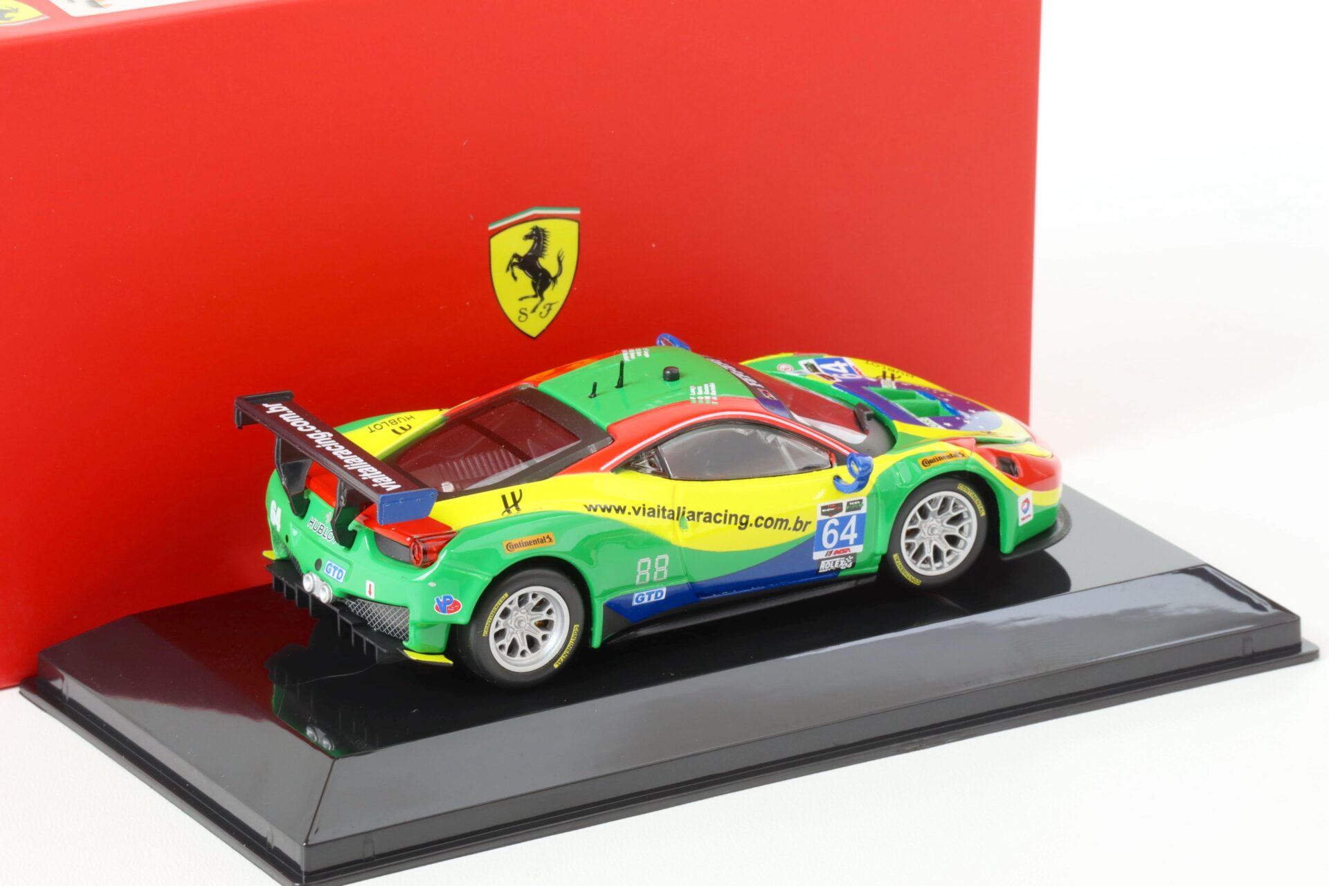 1:43 Bburago Ferrari 458 Italia GT3 - 24h Daytona 2015 A.Bertolini #64