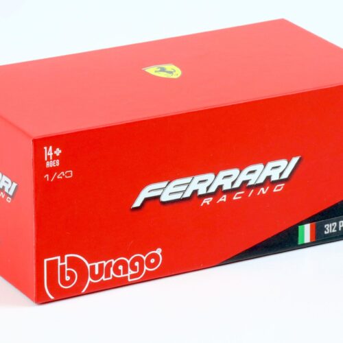 1:43 Bburago Ferrari 312P 6h Watkins Glen 1972 J.Ickx/ M. Andretti #85