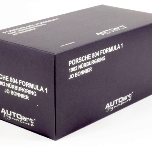 1:18 AUTOart Porsche 804 Formula 1 Nürburgring #8 Jo Bonnier 1962
