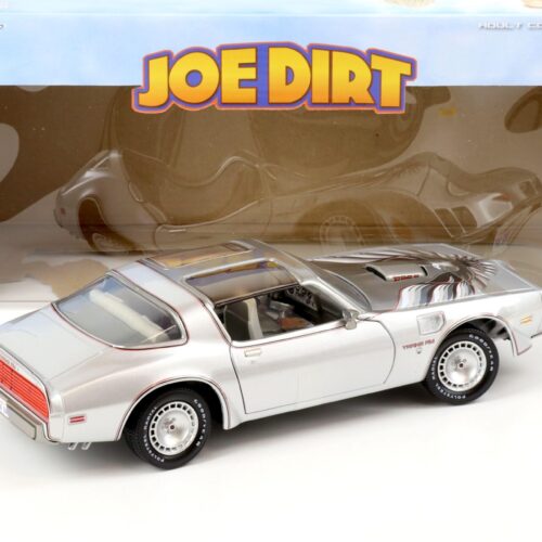 1:18 Greenlight 1979 Pontiac Firebird T/A silver metallic JOE DIRT