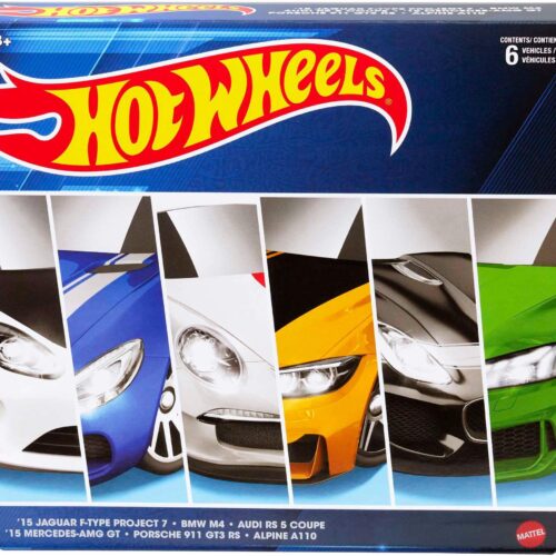 1:64 Hot Wheels European Car Cult themed 6-pack Multipack HDH51 Audi, BMW