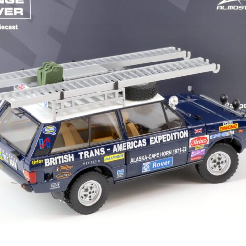 1:18 Almost Real Land Rover Range Rover Trans-Americans Expedition 868K 1971-72