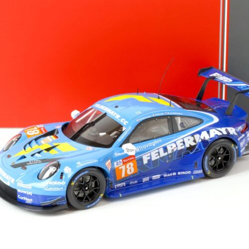 1:18 IXO Porsche 911 RSR #78 24h LeMans 2020 Beretta, Felbermayr, van Splunteren
