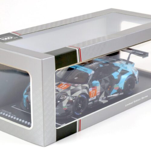 1:18 IXO Porsche 911 RSR #77 2nd LMGTE-Am 24h LeMans 2020 Dempsey-Proton Racing