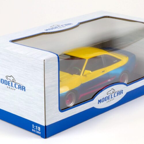 1:18 MCG Opel Manta B Mattig 1991 yellow/ blue MANTA MANTA