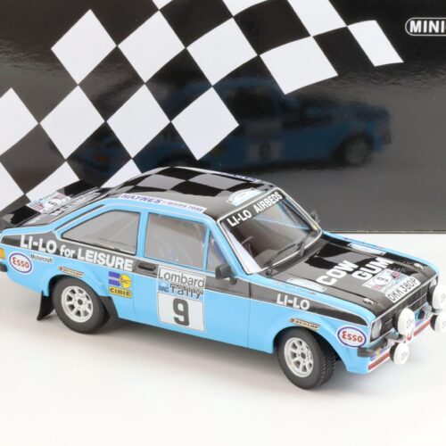 1:18 Minichamps Ford Escort RS 1800 Esso Clark/ Wilson #9 Lombard RAC Rally 1978