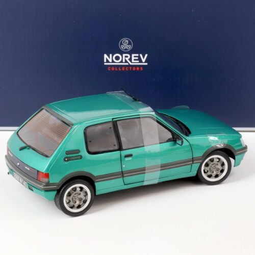 1:18 Norev Peugeot 205 GTi 1.9 Griffe 1990 green metallic