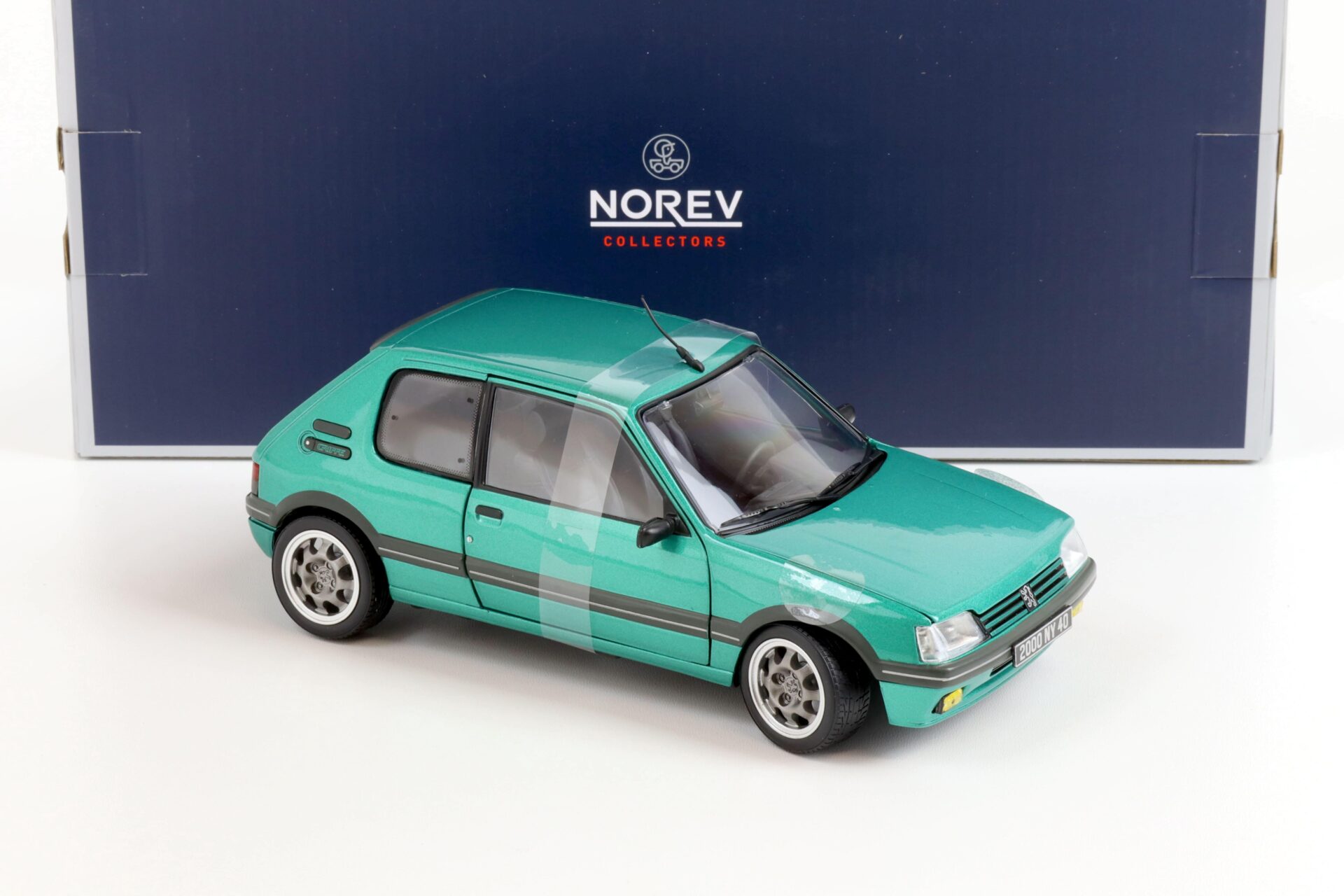 1:18 Norev Peugeot 205 GTi 1.9 Griffe 1990 green metallic