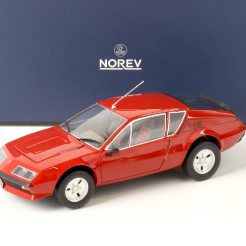 1:18 Norev Renault Alpine A310 V6 red with V6 deco 1979 - Limited 200 pcs.