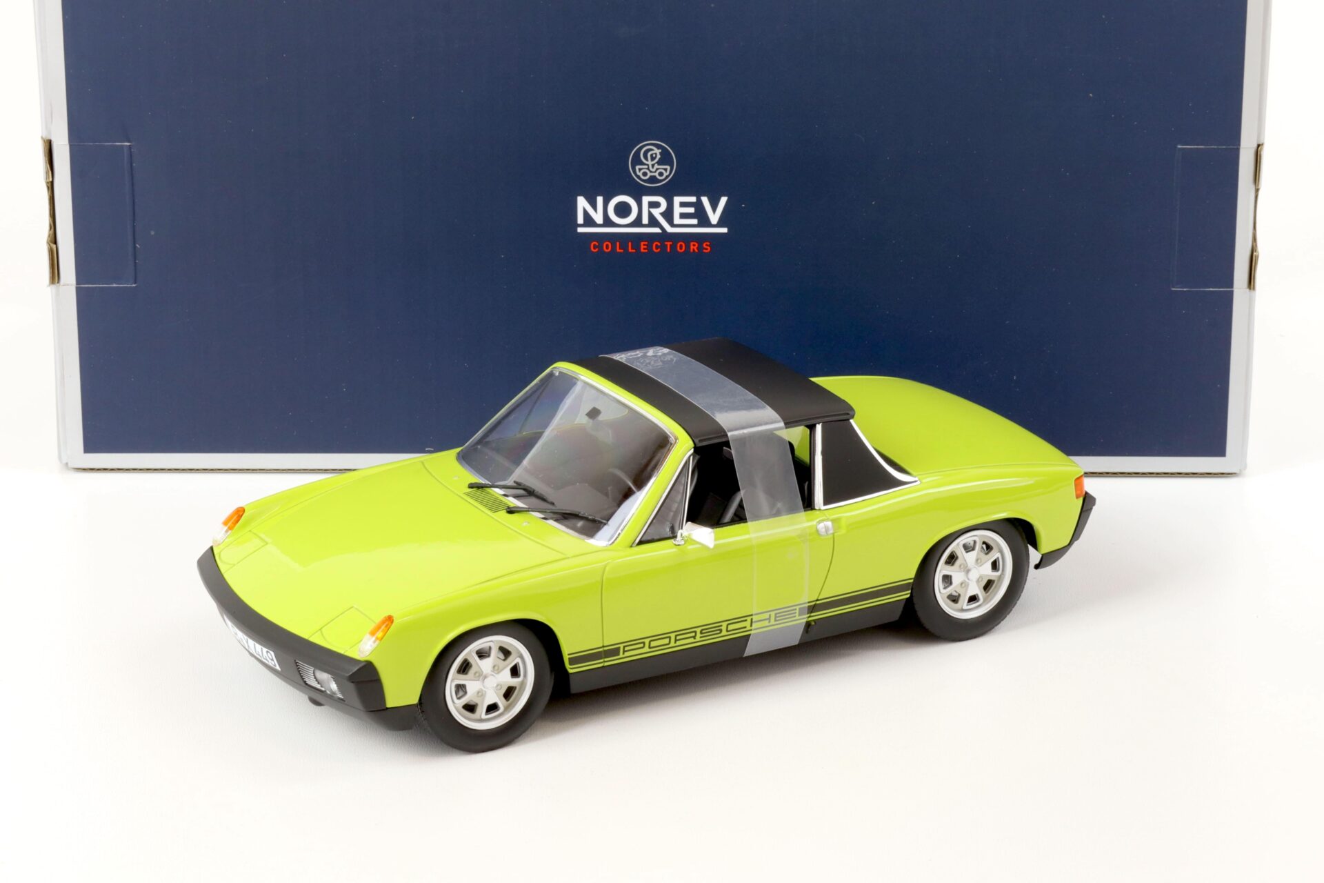 1:18 Norev VW- Porsche 914 2.0 light green 1973 - Limited 1000 pcs.