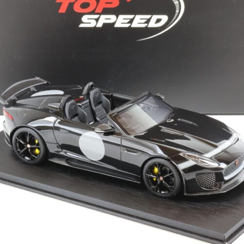 1:18 TOP SPEED Jaguar F-Type Project 7 black TS0168