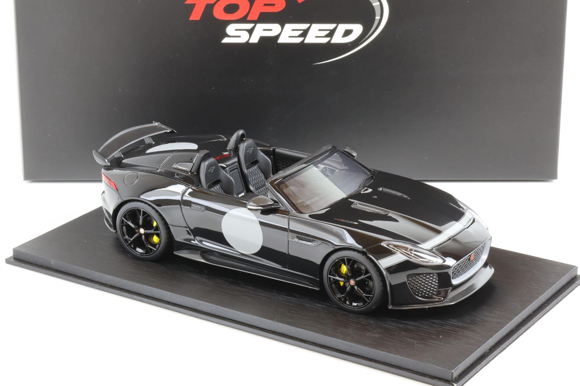 1:18 TOP SPEED Jaguar F-Type Project 7 black TS0168