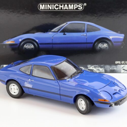 1:18 Minichamps Opel GT/J 1900 Coupe blue 1970