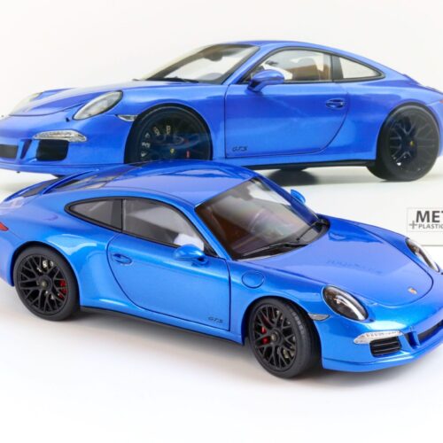 1:18 Schuco Porsche 911 (991) Carrera GTS Coupe blue metallic