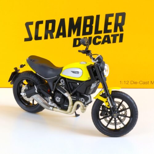 1:12 TSM Model Ducati Scrambler Icon '62 yellow TSMMC0003 DIECAST