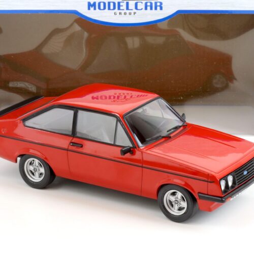 1:18 MCG Ford Escort MK II RS 2000 LHD red