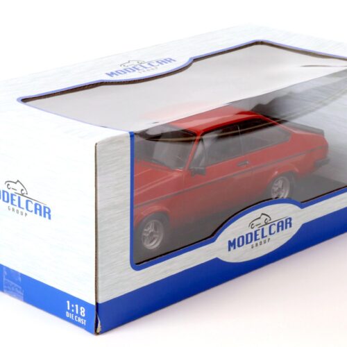1:18 MCG Ford Escort MK II RS 2000 LHD red