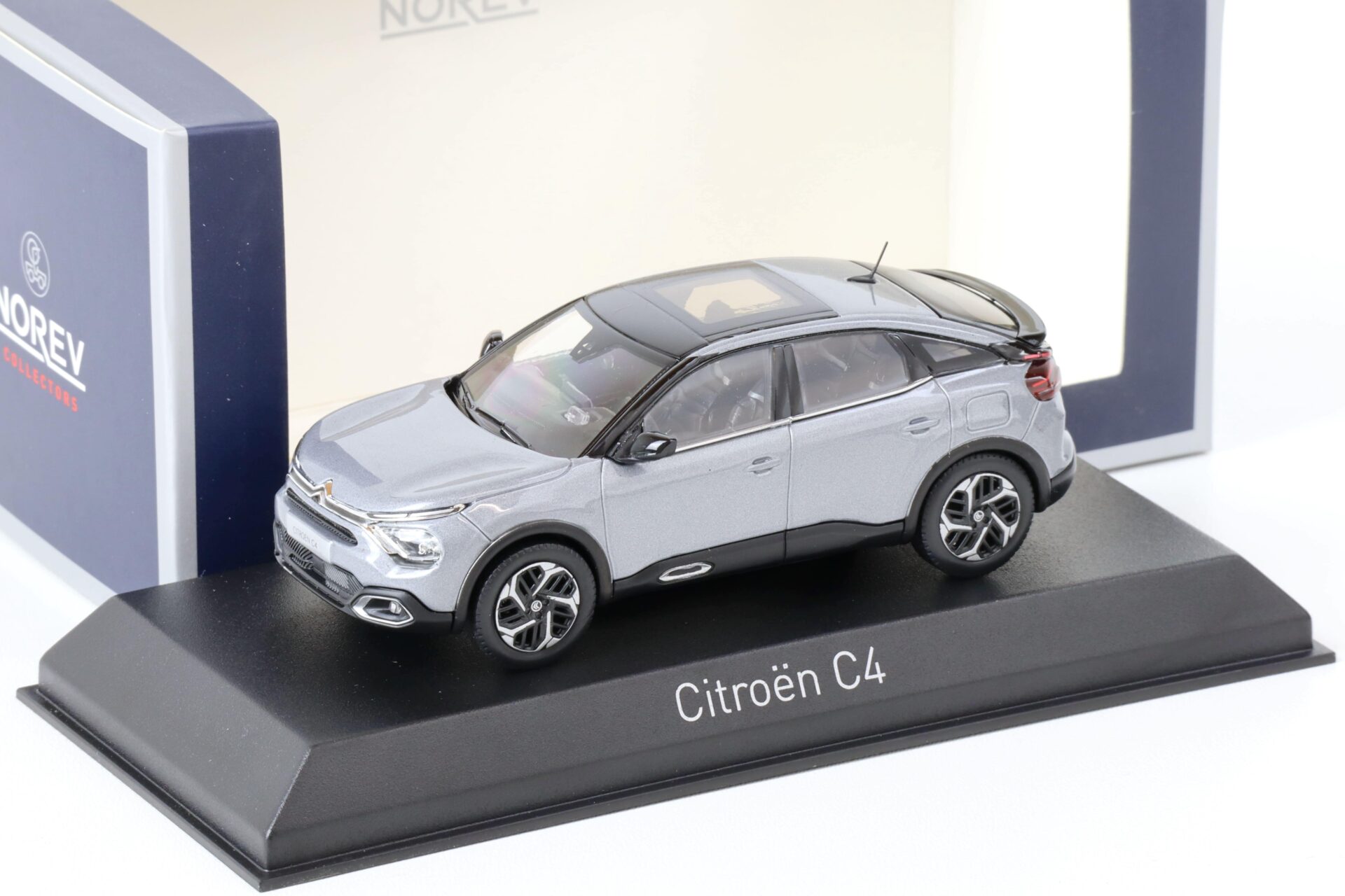 1:43 Norev Citroen C4 Steel grey metallic 2020