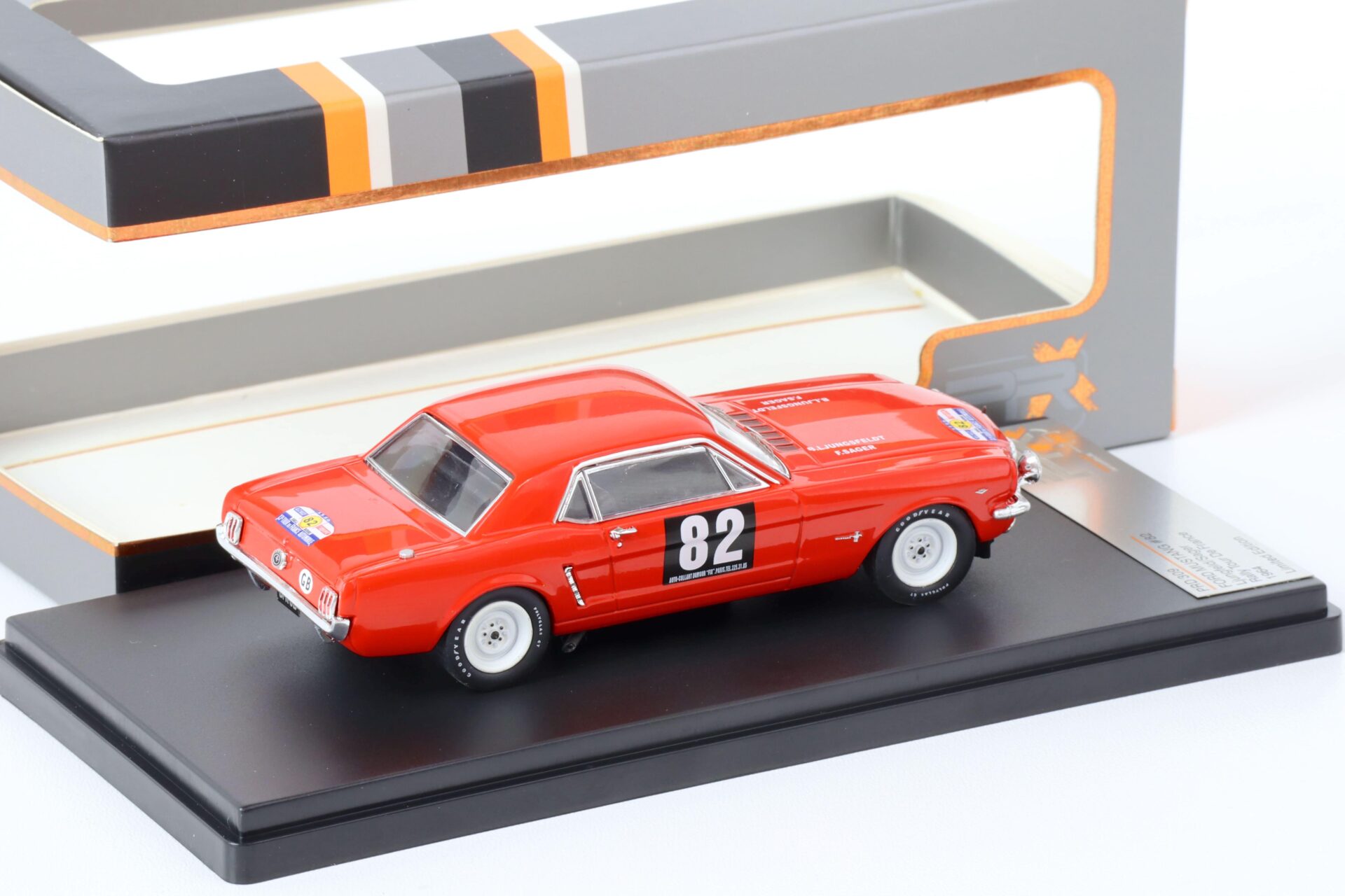 1:43 Premium X Ford Mustang Rally Tour de France 1964 Ljungfeld/ Sager #82