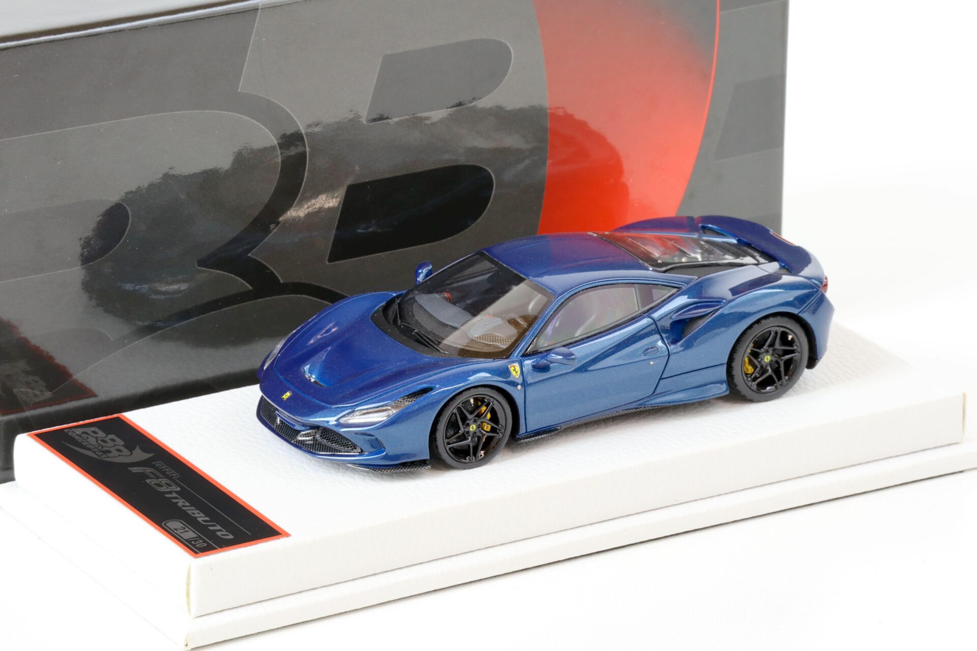 ID 67552 orig.jpg 1:43 BBR Ferrari F8 Tributo Blu Abu Dhabi blue - Limited Edition 30 pcs.