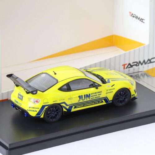 1:43 Tarmac Toyota 86 Coupe tuned by Jun yellow