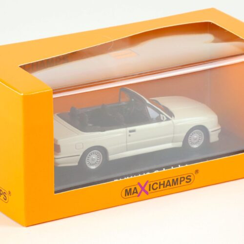 1:43 Minichamps BMW M3 E30 Cabriolet 1988 white