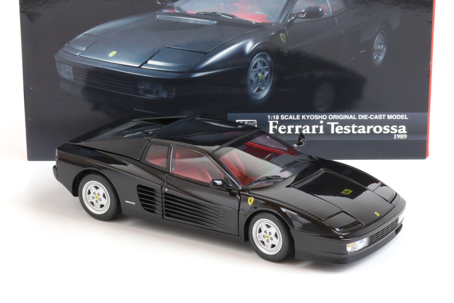 1:18 Kyosho Hi-End 1989 Ferrari Testarossa black 08425BK